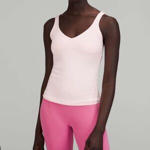 Lululemon Align Waist-Length Tank Top Strawberry Milkshake